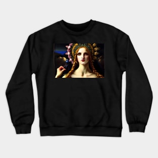 Goddess of darkness Crewneck Sweatshirt